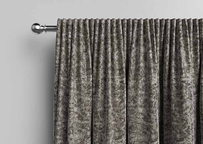 Cyrus Crushed Velvet, Moonlight - Made to Measure Curtains - Image 10